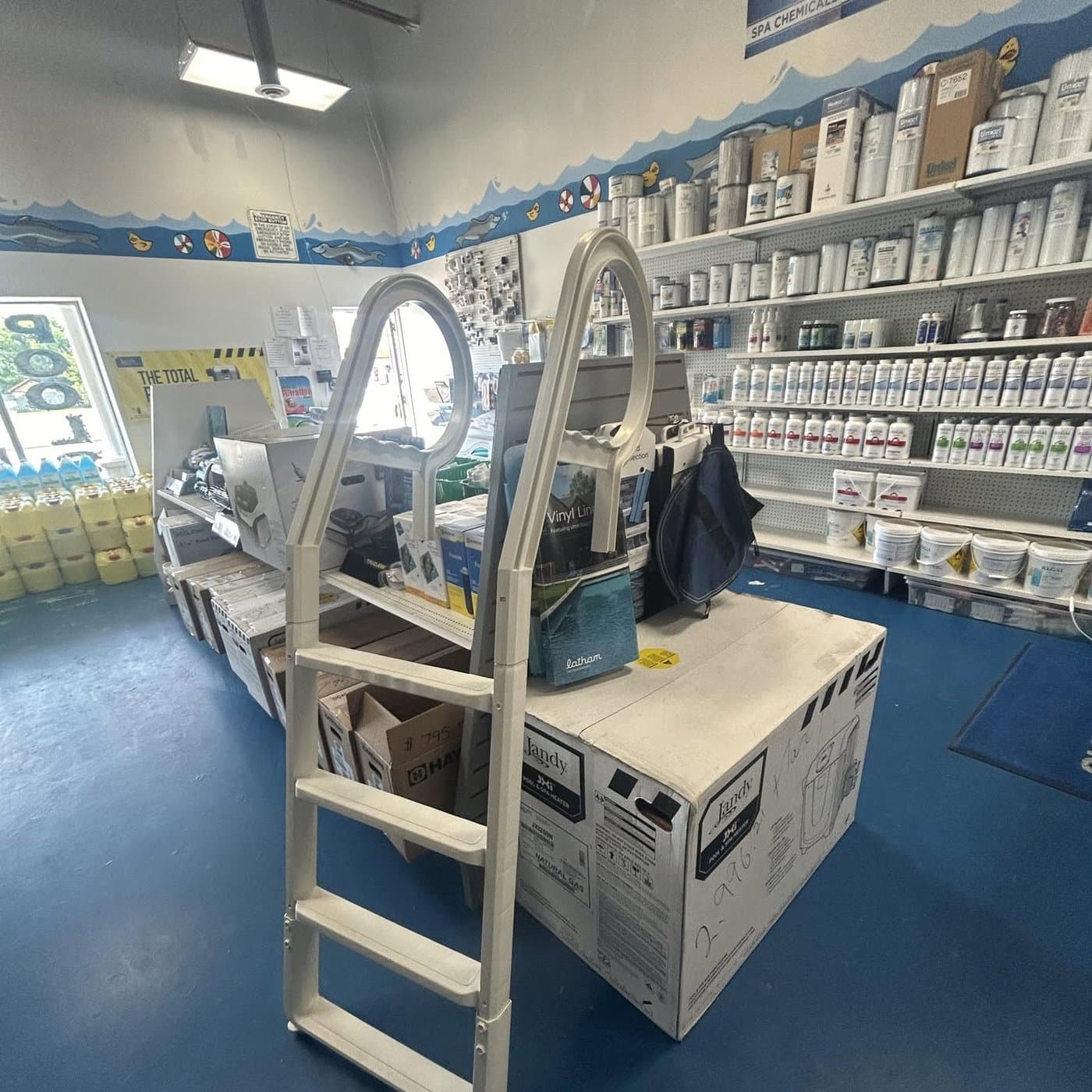 Chemical aisle