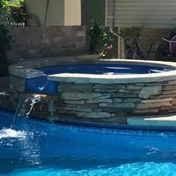 Inground pool installation