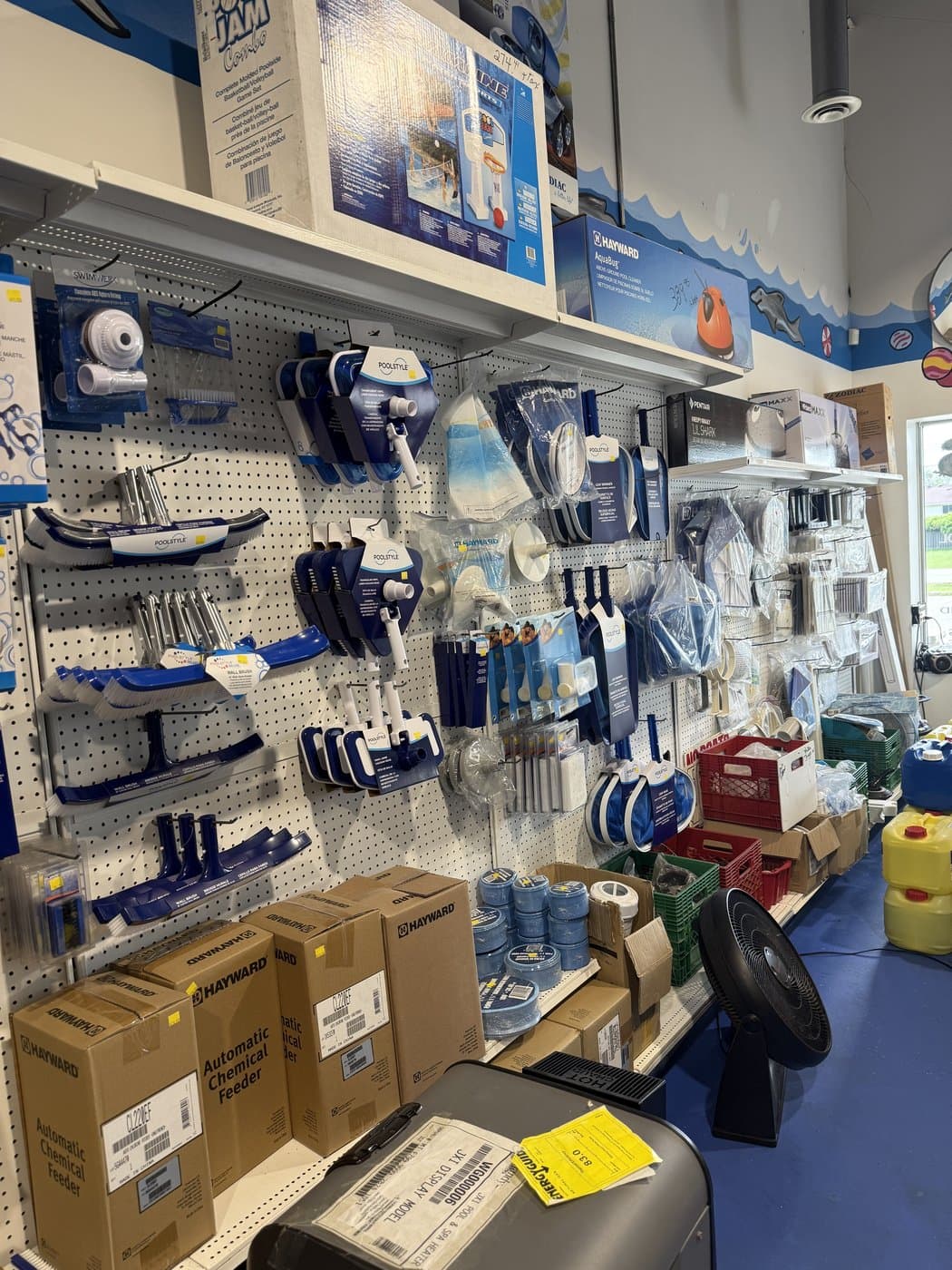 Equipment display