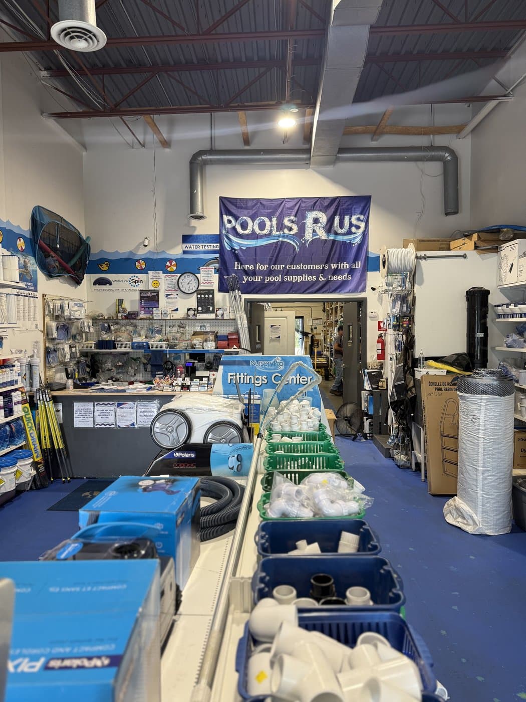 Front counter